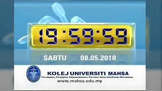 Virtual Set used for News Telecast by RTM | 