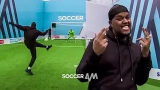Chunkz on FIRE with unbelievable tekkers! 👏 | Fara Williams & Tony Bellew | Soccer AM Pro AM