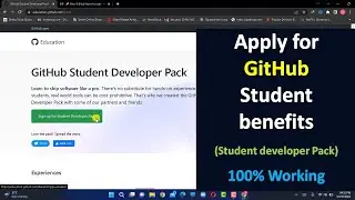 How to Apply for GitHub Students benefits (GitHub Student Developer Pack). || Free & New