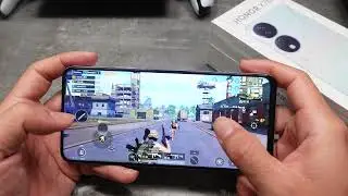 Honor X7b 5G Test Game PUBG Mobile - Mediatek Dimensity 6020