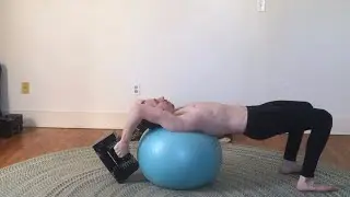 Dumbbell Chest Pullover - 45lbs