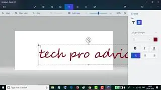 How to Create 3D Text in Paint 3D