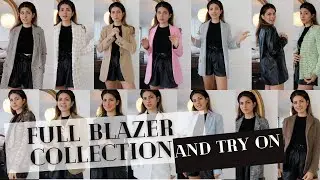BLAZER COLLECTION AND TRY ON 2021 I Best and Worst Blazers I Ralph Lauren, Zara, Tibi.