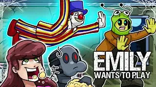 We discovered LADY BABY LEGS in Emily Wants to Play - Emily Wants to Play funny moments