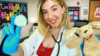 ASMR THE SCHOOL NURSE CHECKS YOU OUT! | Medical Examination Roleplay