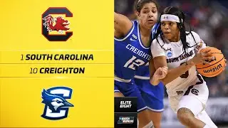 South Carolina vs. Creighton - Women’s NCAA tournament Elite Eight highlights