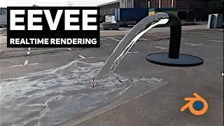 Blender Eevee - Rendering Fluid Simulation in Real-Time