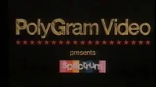 PolyGram Video presents Spectrum (1981) VHS UK Logo