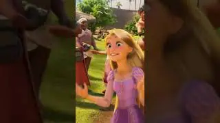 Рапунцель в гостях у Моаны (Crossover)