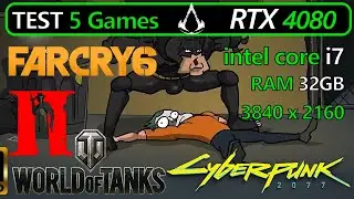 RTX 4080 Test in 5 Games in 2023