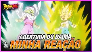 A ABERTURA DE DRAGON BALL DAIMA ESTÁ INCRÍVEL!