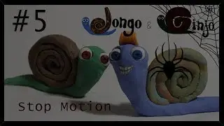 Ginjo e Jongo - STOP MOTION #5 - Especial Halloween (Caracoween)