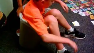 Stuck in a trash can