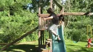 Swing Set Madness!