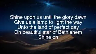 Beautiful Star of Bethlehem ~ The Judds ~ lyric video