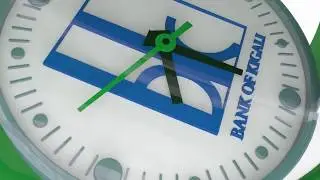 animated watch in #CINEMA 4D (Bank of kigali logo)