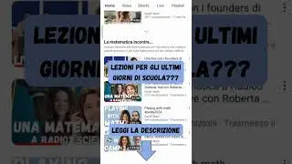 Lezioni PRONTE per gli ultimi giorni di scuola? #shorts
