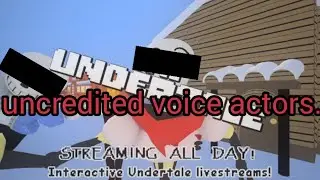 There's an AI Generated Undertale Show now.. and it doesn't Credit the Voices Actors it Synthesized.