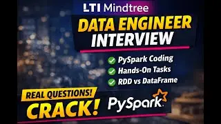 LTIMindtree Data Engineer Interview Questions | Real PySpark Hands-On Experience