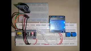 STM32 clock and temperature monitor using DS3231 and NOKIA 5110 LCD