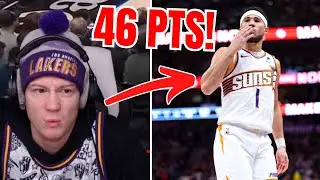 Devin Booker 46 PTS! Reacting to Suns vs Mavericks!