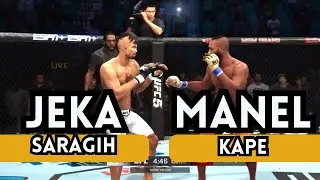 Jeka Saragih vs Manel Kape Full Fight