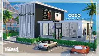 Coco salon de coiffure 💇‍♀️💇‍♀️💇‍♀️ | Speed Build | Sims 4 | noCC |