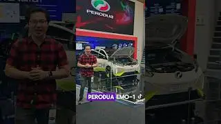 Perodua EV prototype at the Malaysia Autoshow 2024!