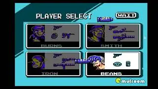 Contra Force SNES 16 bit Music Player Select cover