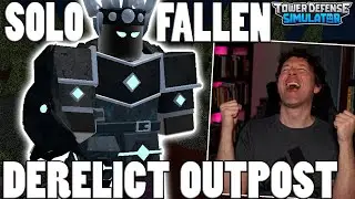 Can I beat THE HARDEST MAP IN TDS on FALLEN?? (Roblox)