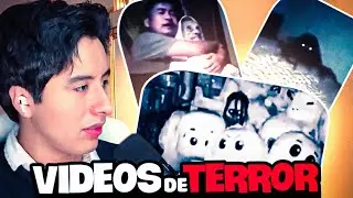 REACCIONANDO A VIDEOS DE TERROR