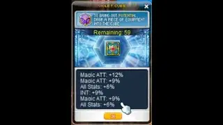 150 violet cubes gone right
