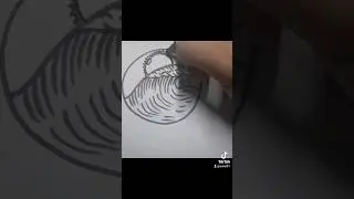 Как рисовать волну!😉👍