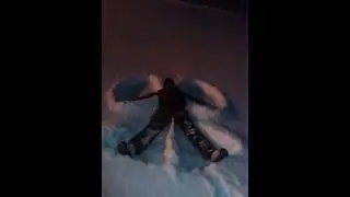 Ангел на снегу