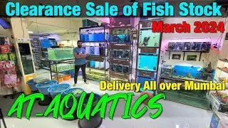 Clearance Sale at AT_AQUATICS Aquarium Store I Delivery Available All over Mumbai