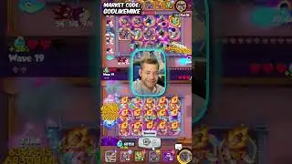 Unbelievable Trillion Damage! Bard vs Genie | Top Deck Showdown in Rush Royale