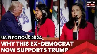 US Elections 2024: Tulsi Gabbard Endorses Donald Trump, Slams Democrats | English News