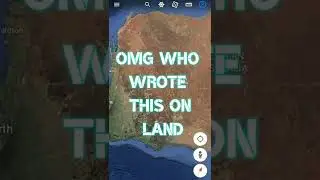 OMG😱Who Wrote This On Land In Google Map|Google Map Secrets|