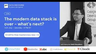 The modern data stack is dead - what's next?