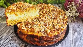 Oats, Apple and Carrots! Delicious and easy diet cheesecake recipe!