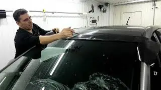 KIA RIO windshield stripe