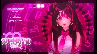[ Live2D Model Showcase ] Scorpio the Zodiac Vtuber (FOR SALE)