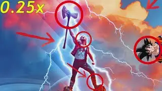 Thor: Love and Thunder poster at 0.25x speed (6 hidden details you missed)
