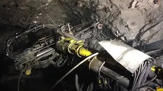 Норильск. Работа в шахте. СБУ Atlas Copco Boltec