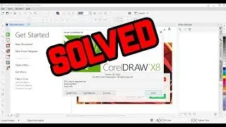 How to Fix Corel Draw X8 