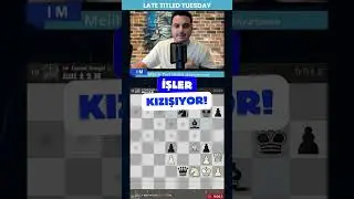 Dünyanın En Hızlı At-Fil Matı Geldi! Titled Tuesday'de IM Melih Yurtseven Farkı 😎 #chess