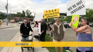 'Deserve a living wage'