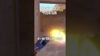 retake molly fountain on Anubis in CS2 