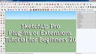 Extrusion tools 2 : SketchUp Pro Plugins Tutorial for Beginners | 