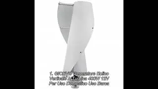 Recensione: GIOEVO Generatore Verticale Turbina Domestico